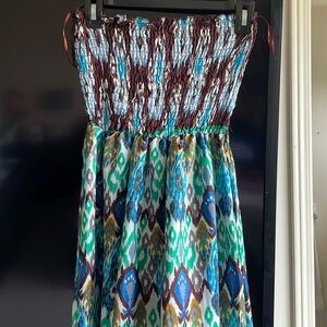 DJ Productions Waffle Maxi Dress